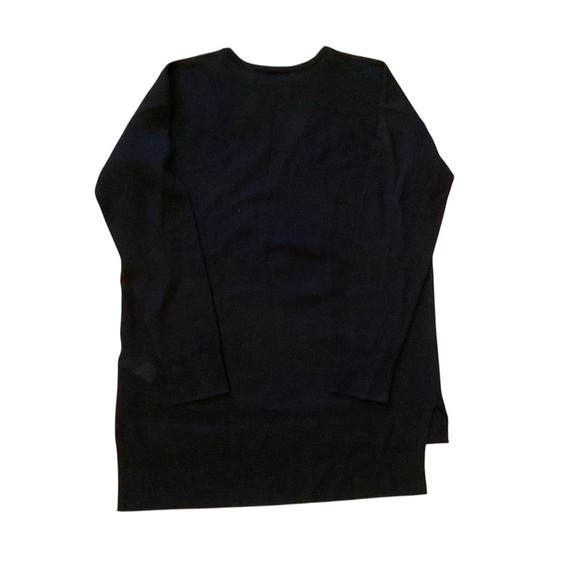 Tahari 100% Fine Merino Wool Sweater, black, Size Small, NWT - Picture 9 of 10